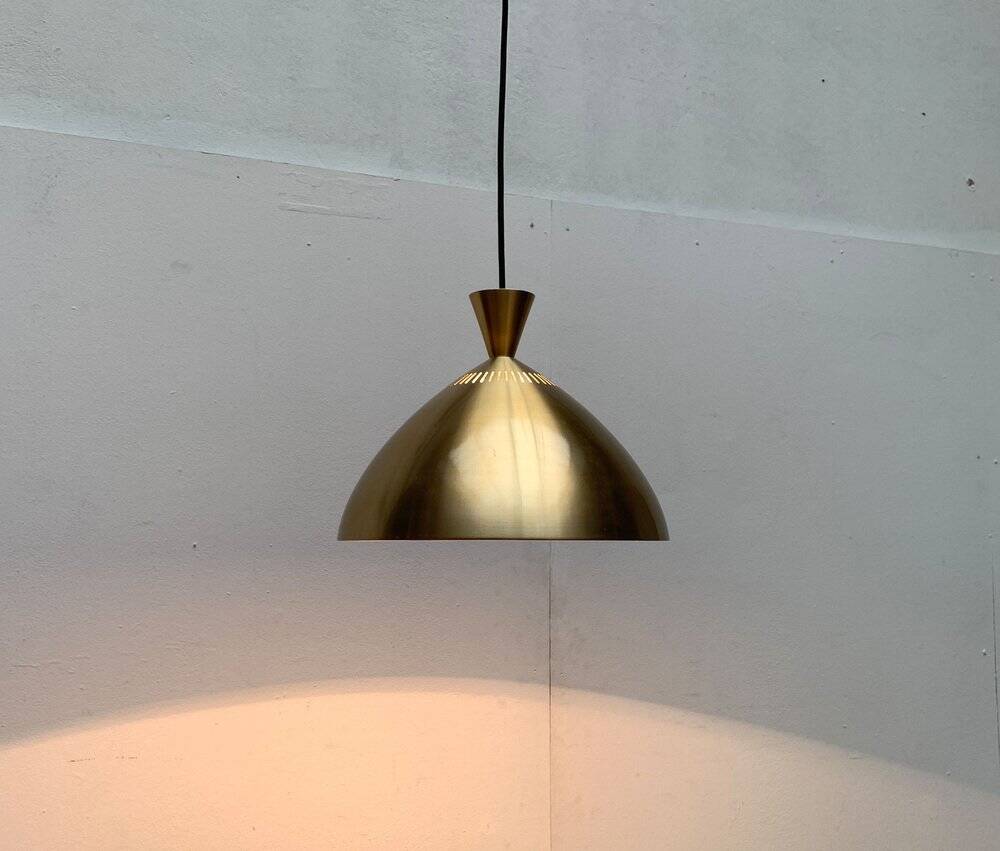 Danish mid-century diabolo pendant lamp by Lyfa, 1960s, set of 2