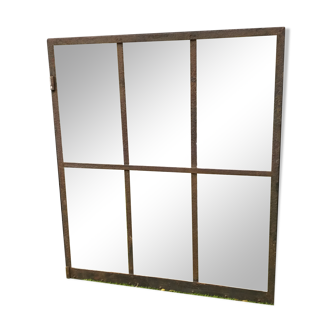 Ancient industrial mirror