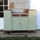 Renovated antique Art Deco sideboard – Lizard Green (Pure & Paint)