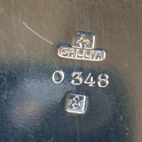 Gallia box, Christofle production in silver-plated metal