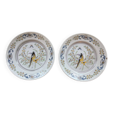 Antique Italian hand-painted plates