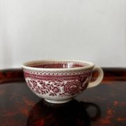 Cup and saucer Burgenland Villeroy and Boch burgundy