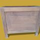 Small wooden veneer Art Deco chest of drawers.