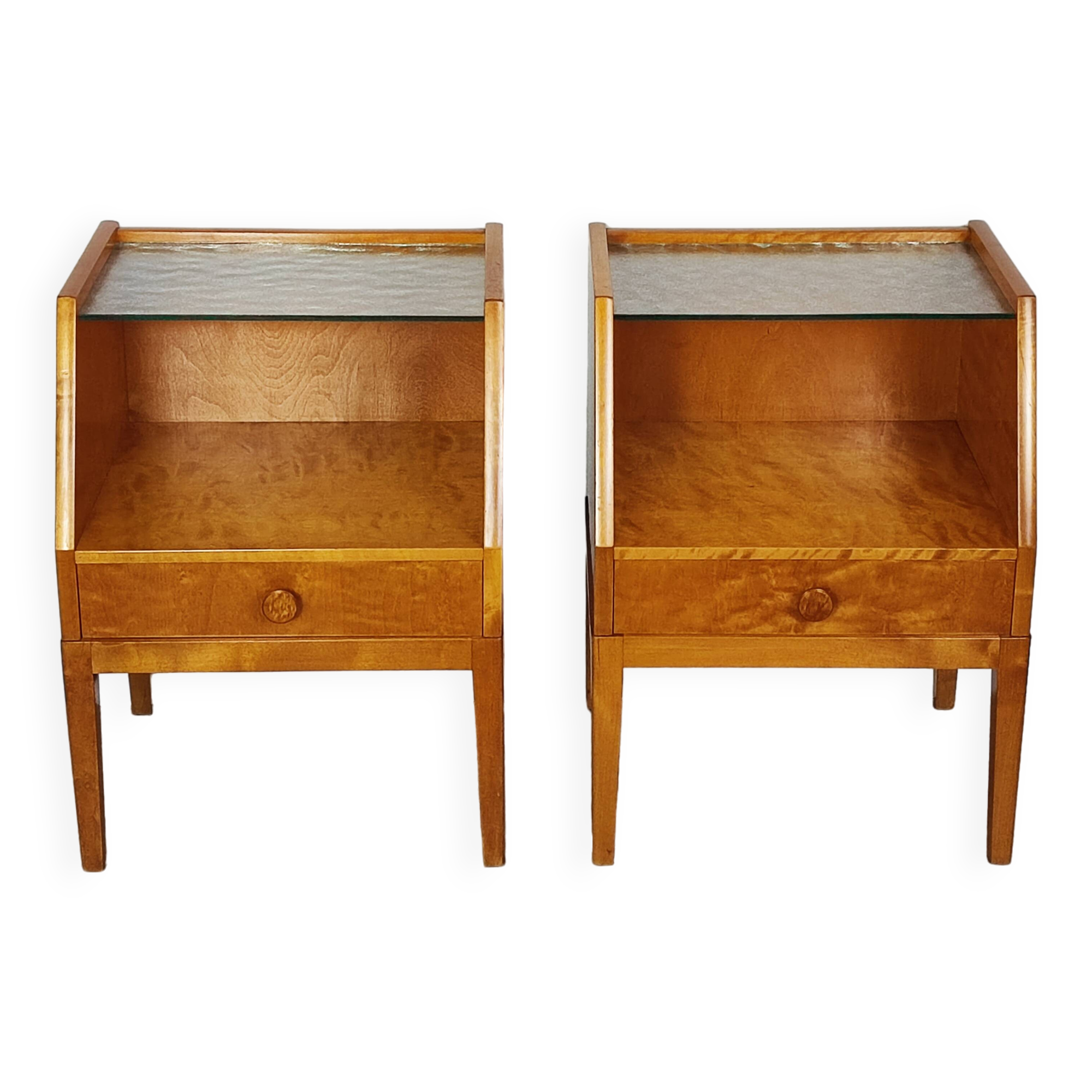 Pair of bedside tables