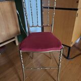 Chiavari Italian brass design chair
