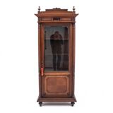 Narrow showcase, France, circa 1890.