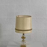 Brass and Crystal D'albret lamp