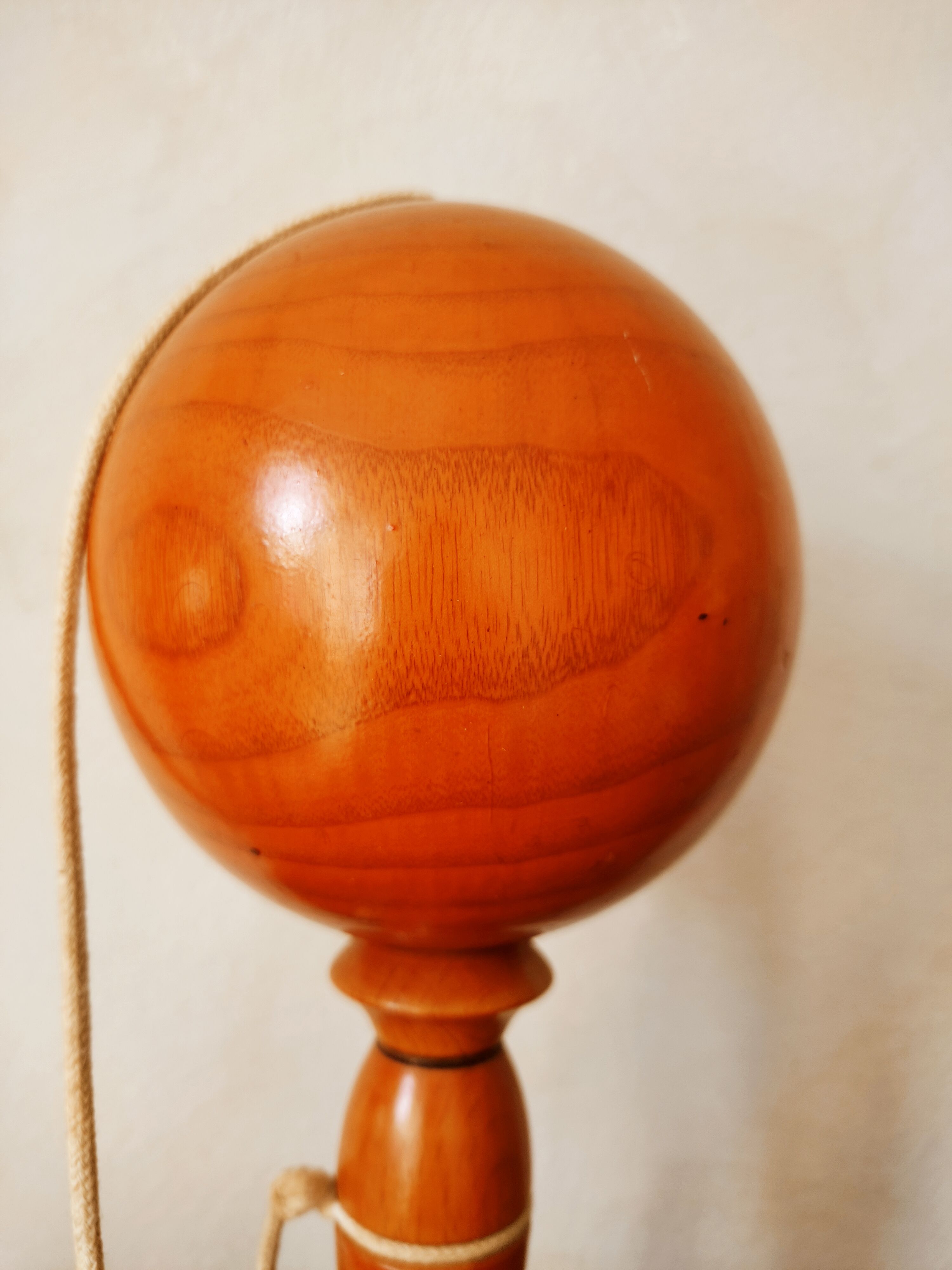 Solid beech bilboquet