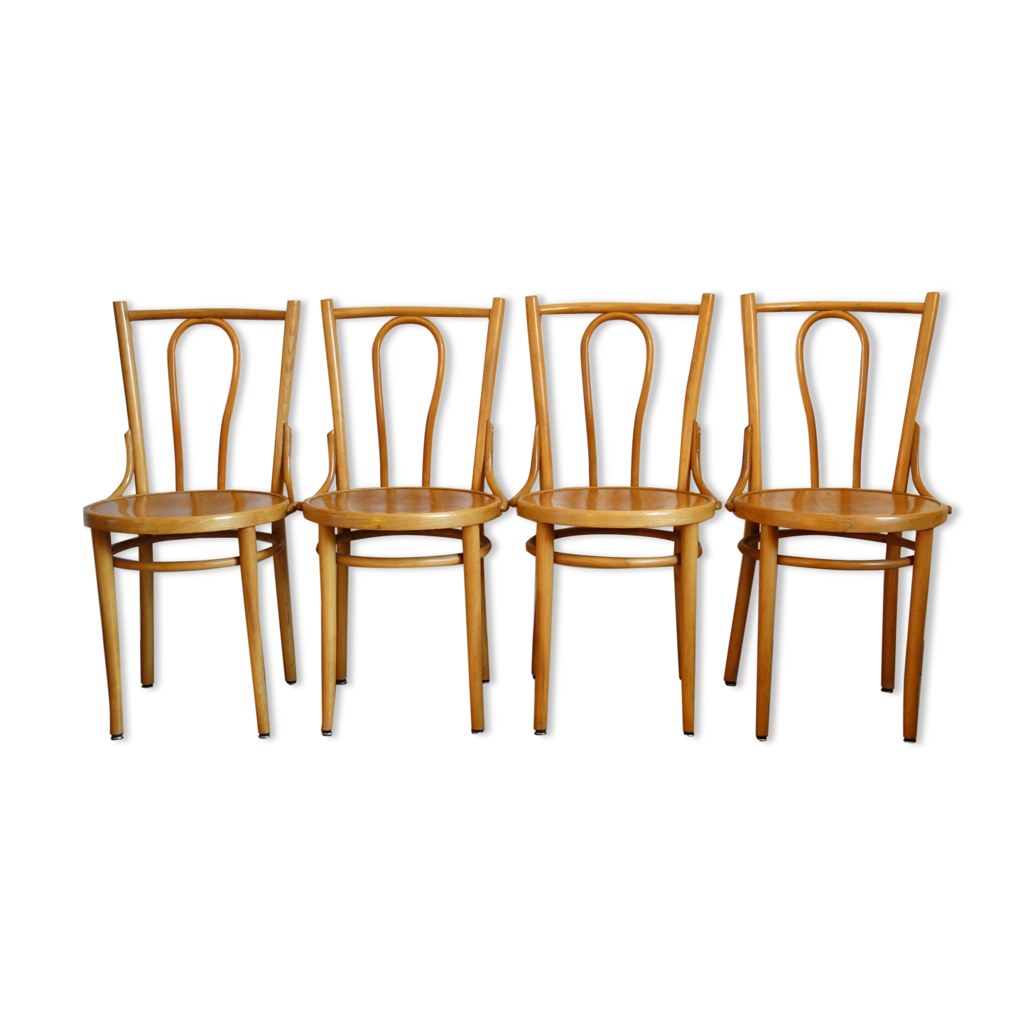 Set of 4 vintage bistro chairs