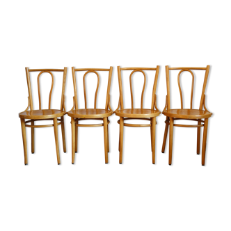 Set of 4 vintage bistro chairs