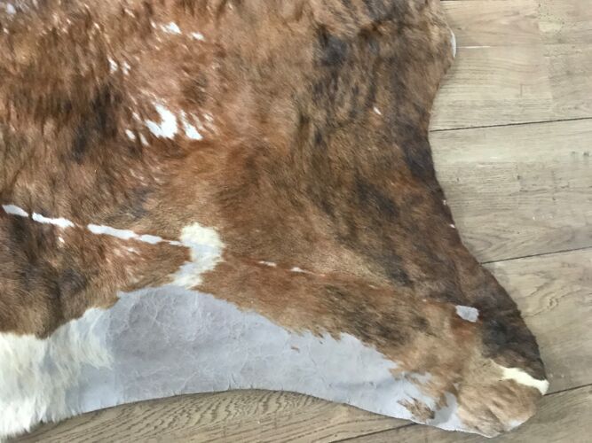 Authentique peau de vache vintage  210x170cm