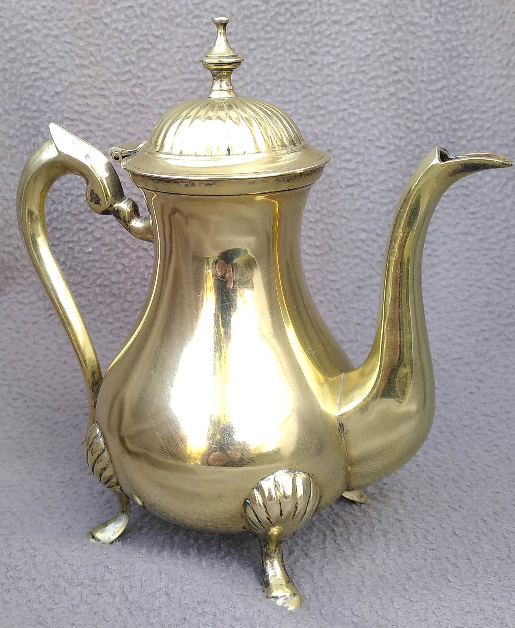 Silver-plated teapot