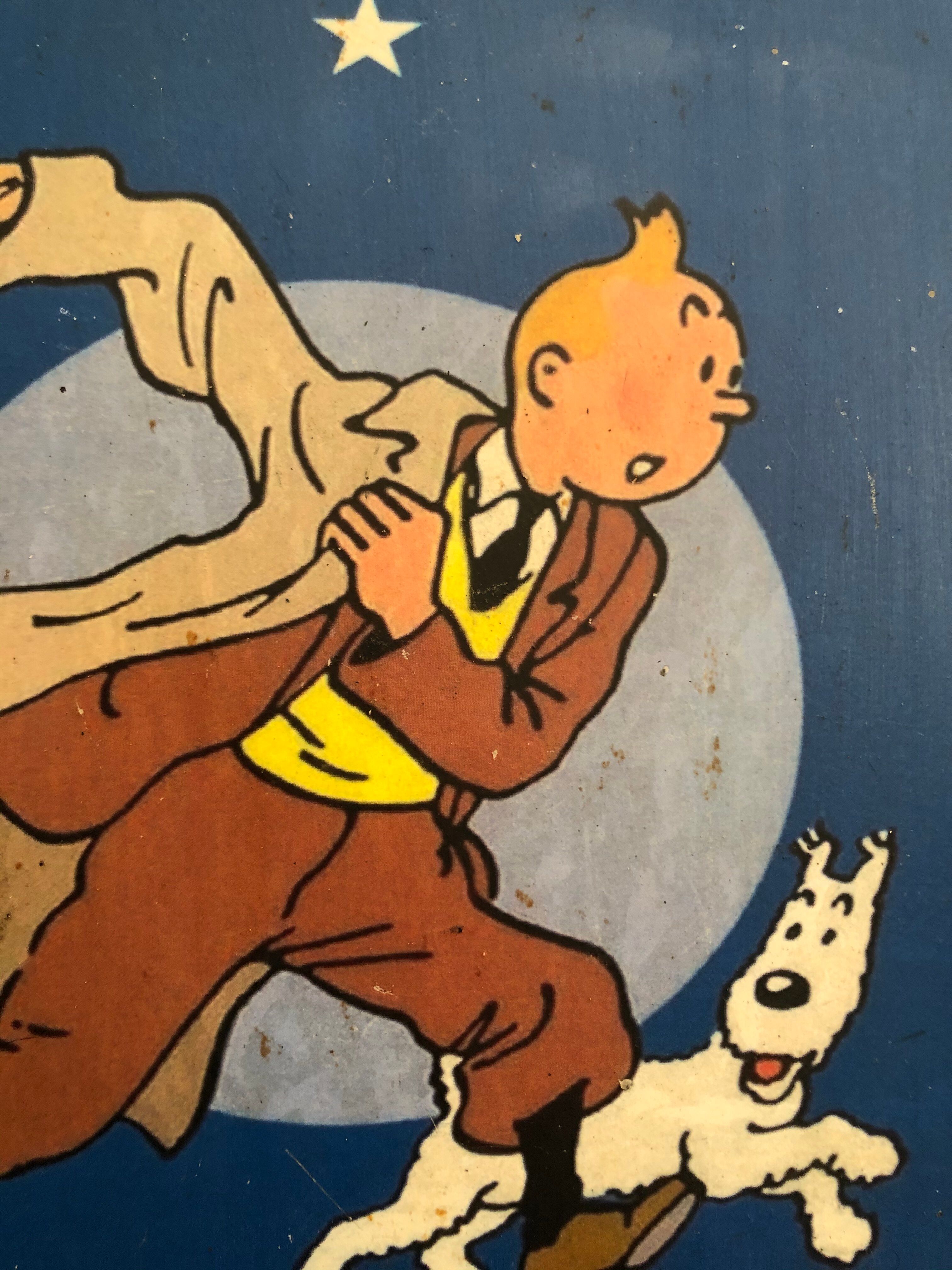Tintin Plate