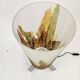 Italian table lamp with leaf theme