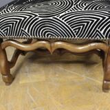 Louis XIV armchair in walnut, 18th century