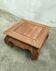 Table basse "Opium" en bois massif sculpté - Style Ethnique Chic