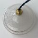 Lot 3 old glass suspensions from vintage clichy