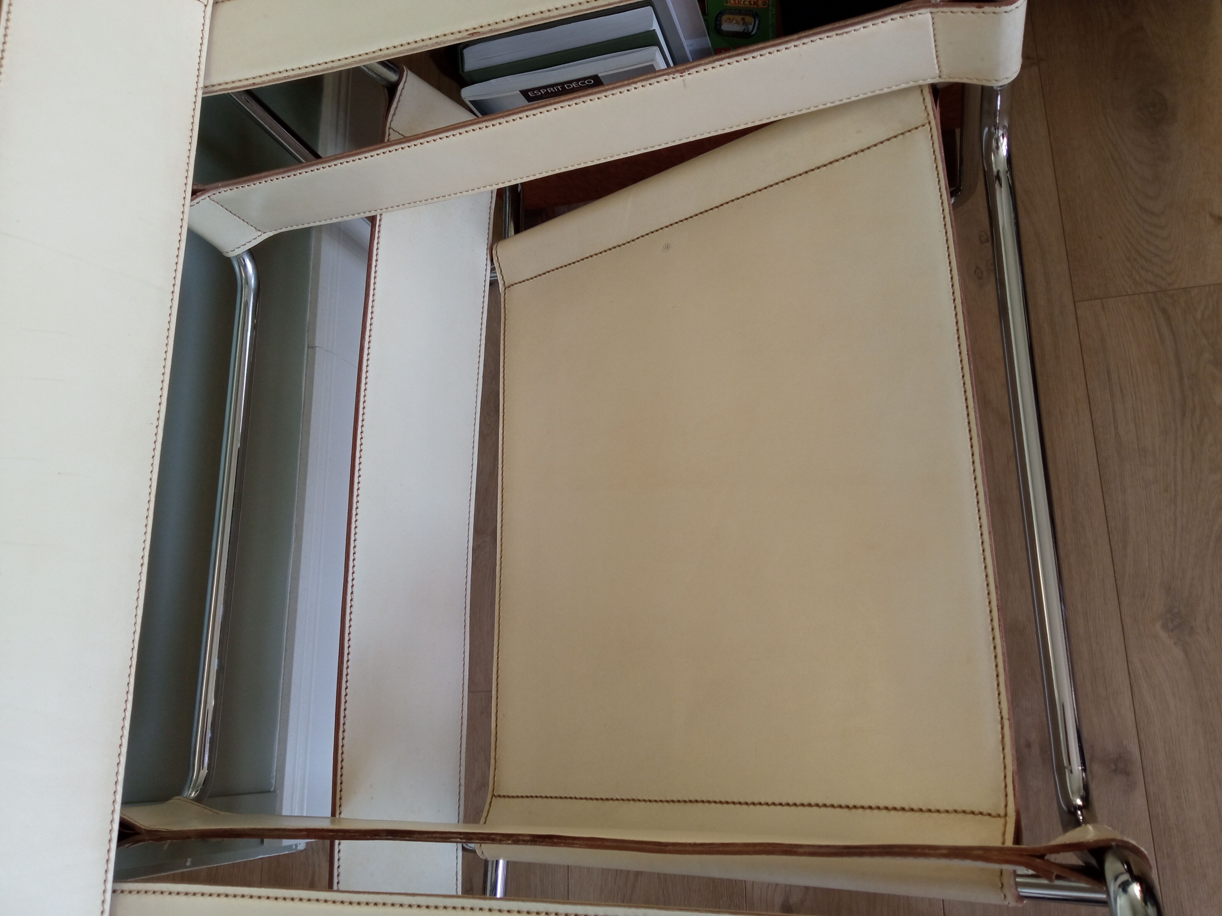 Fauteuil B3 Wassily design Marcel Breuer