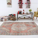 4x7 Scandinavian Vintage Rug