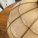 Suspension en nacre et laiton 
