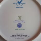 Assiette ancienne Raynaud Limoges