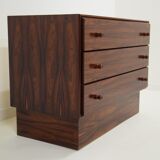 Rosewood chest of drawers 1970s - Scandinavian - design - minimalist