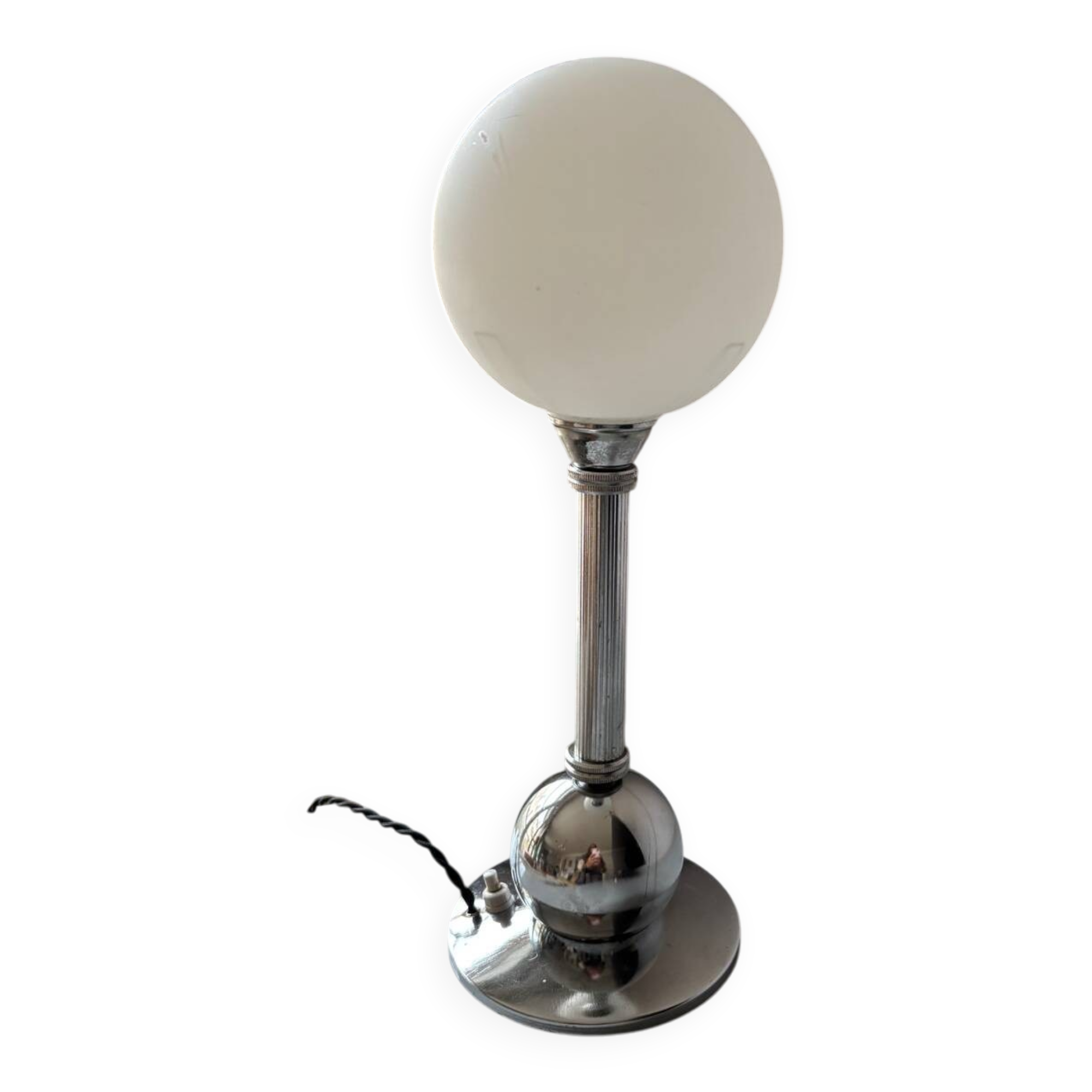 Lampe chromée vintage années 70