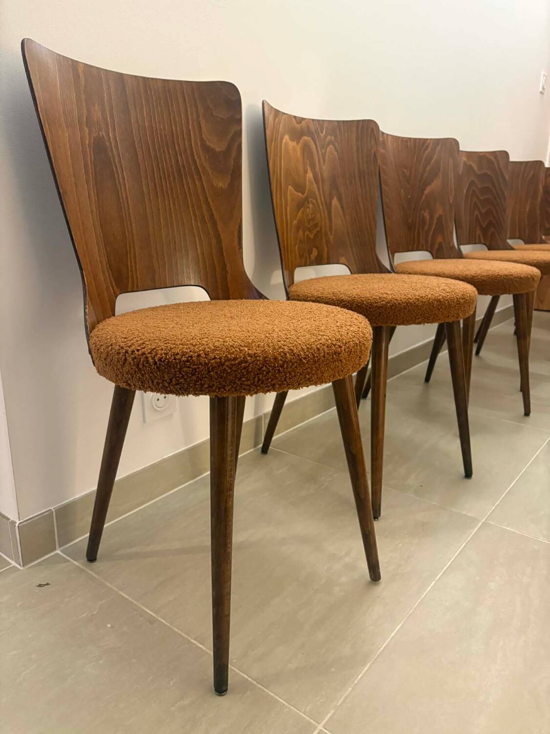 Set of 6 Baumann bistro chairs
