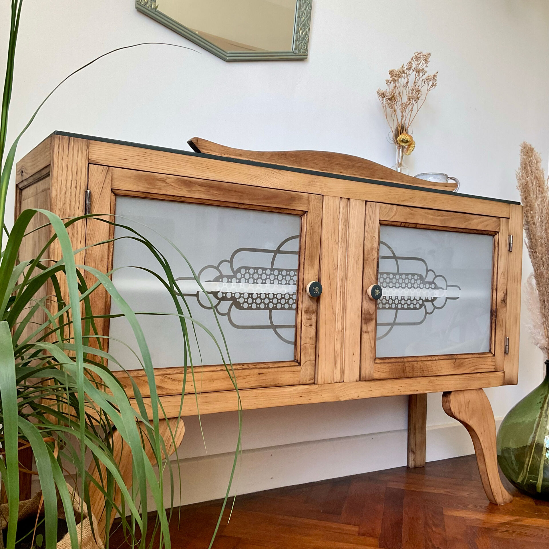 Petit buffet vintage Art Déco