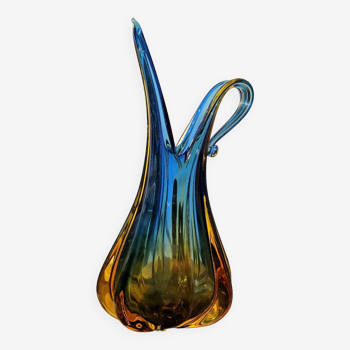 Murano pitcher vase Barovier and Toso 1950s