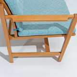 Danish armchairs by Borge Mogensen 1960s