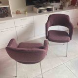 Conference Armchair (2) and Chair (1) set by Saarinen for Knoll
