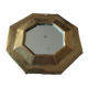 Brass mirror