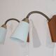 Paire d'applique scandinaves en teck 1960