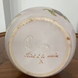 Hand painted ceramic vase