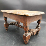 Low stool in old wood