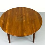 Circular Teak Coffee Table from Mikael Laursen, 1960s