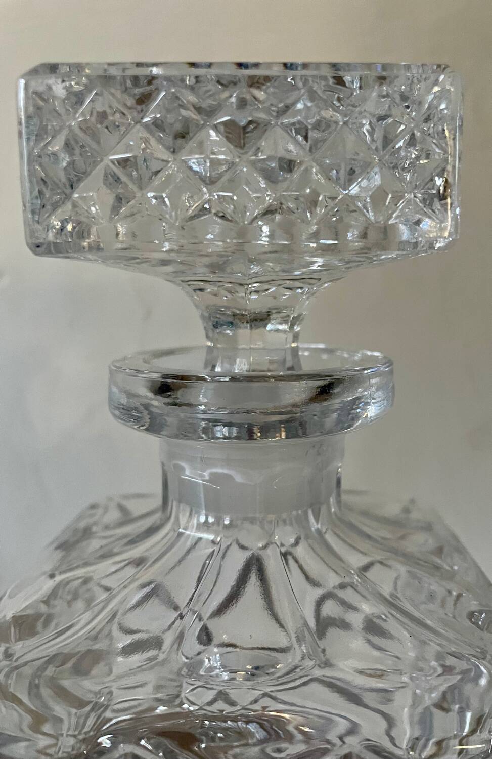Crystal Whiskey Decanter