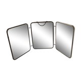 Miroir barbier triptyque vintage