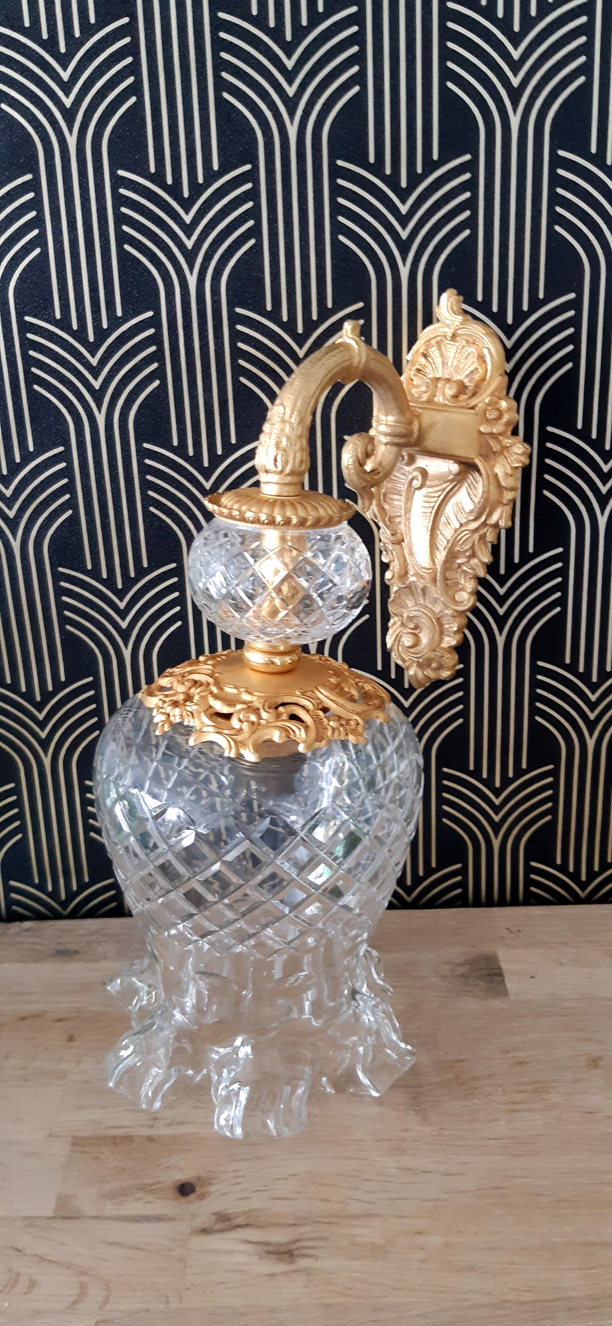 Vintage crystal applique