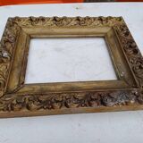 3 19th century gilded frames Wood and Stuk
