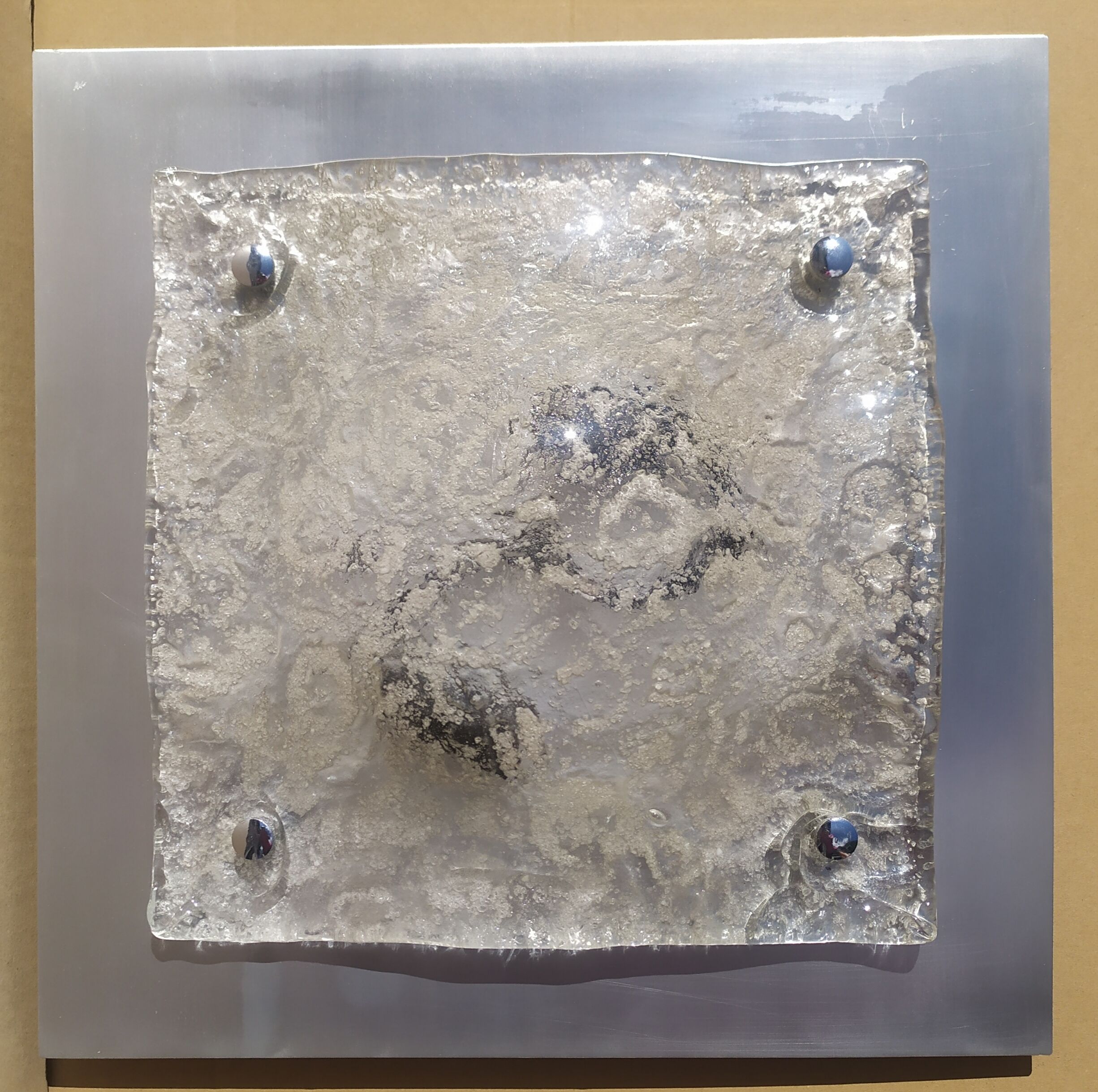 Wall sconces attributed to Carlo Nason for Mazzega, 1970s, Set of 2