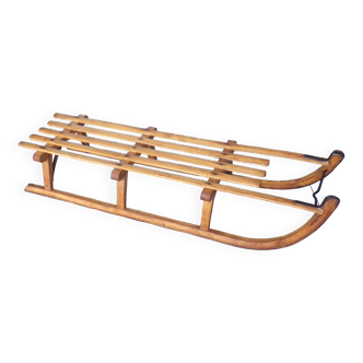 Old wooden sled 122cm