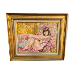 Peinture femme nue