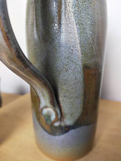 Orangeade service - glazed earthenware