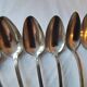 12 Art Deco forks and 12 Bouillet Bourdelle soup spoons.