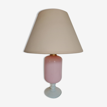 Lampe en opaline