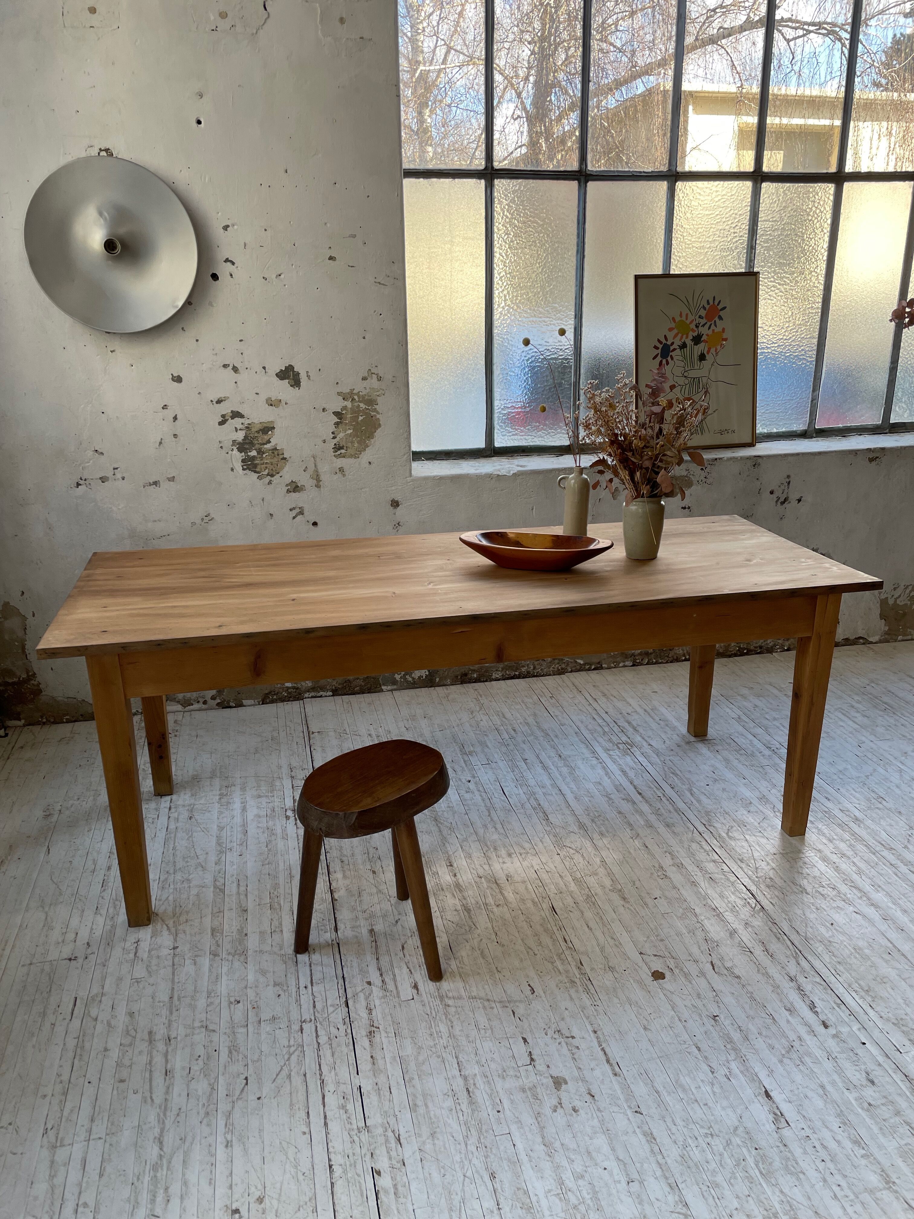 Farmhouse table 2m in pine