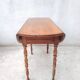 Table ovale à volets style Louis Philippe