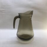 Carafe de cantine en verre ambré